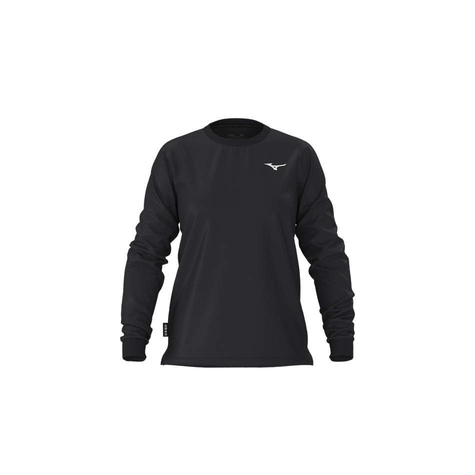 Mizuno Athleticwear new wave long sleeve Black